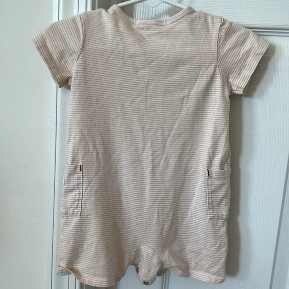 Janie And Jack Crab Shortie Romper - Picture 5 of 6